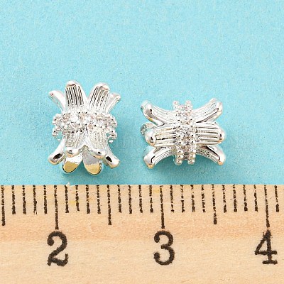 Латунные микро проложить кубических циркония шарики прокладки KK-H452-27S-1