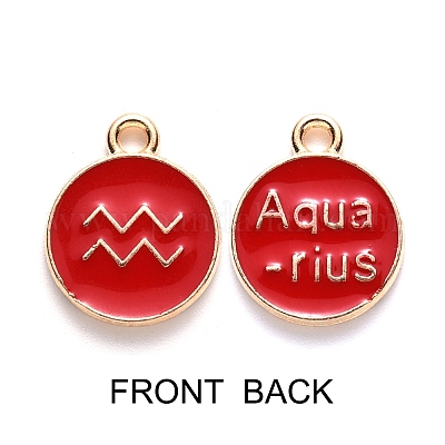 Подвески из эмали и сплава ENAM-SZ0001-28B-J-1