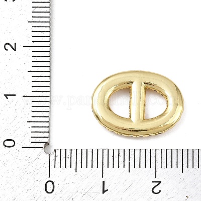 Подвески-соединители из латуни с микро-паве и прозрачными фианитами KK-K413-04A-G-1