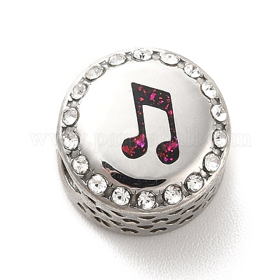 Европейские бусины из нержавеющей стали 304 STAS-D180-14P-1