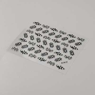 Пластиковые наклейки ногтей&nbsp;MRMJ-WH20004-19C-1