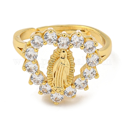 Сердце со стойкой с покрытием из латуни RJEW-I105-04G-06-1