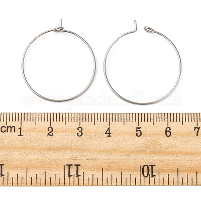 Кольца-подвески для бокалов из хирургической нержавеющей стали 304 STAS-L214-13P-1