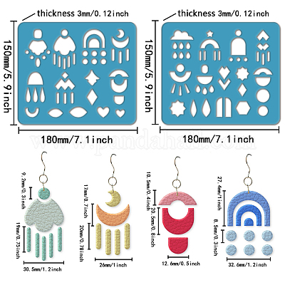 2 шт. DIY-WH0573-005-1