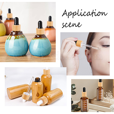 12 шт. бамбуковый чехол для пипетки или флакона с эфирным маслом FIND-AR0001-79-1