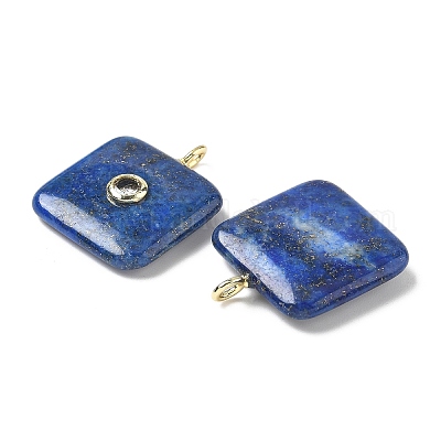 Крашеные природные лазурит подвески G-H318-02G-04-1