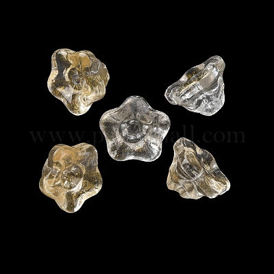 Прозрачные стеклянные бусины GLAA-T025-81B-03-1