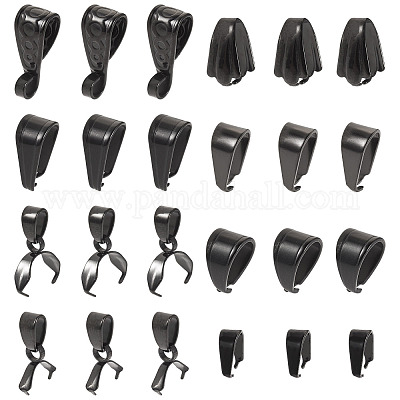 48 шт. 8 стиля защелкивающихся дужек из нержавеющей стали 304 STAS-TA0003-09-1