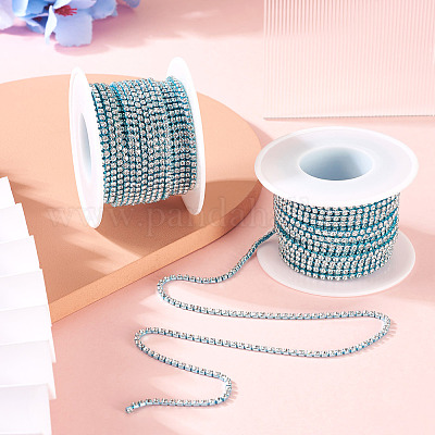 2 рулон электрофорез железные стразы стразы цепочки CHC-TA0001-38B-1