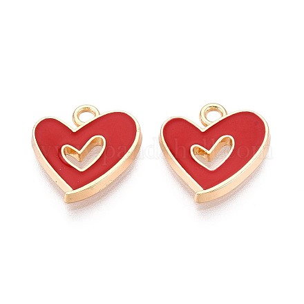 Подвески из эмали и сплава PALLOY-T092-27G-04-1