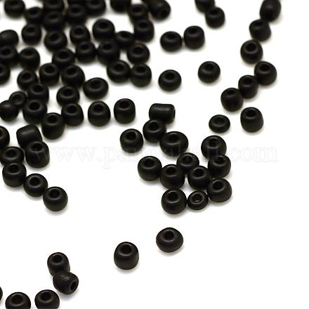 Perles rocailles en verre opaque mat SEED-R029-2mm-A07-1