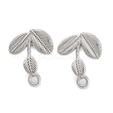 Фурнитура для сережек-гвоздиков из нержавеющей стали 304 EJEW-H013-16P-1