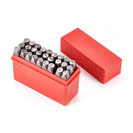 Набор штампов железной печати AJEW-WH0001-38B-1