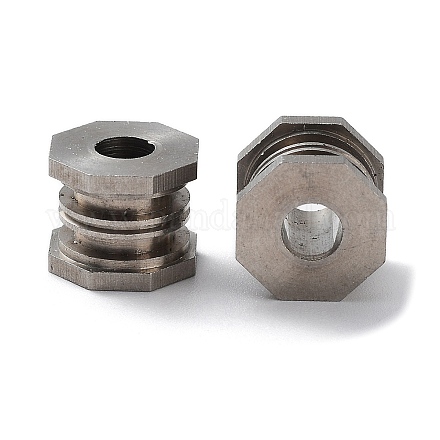 303 perline europei in acciaio inox STAS-Q302-19A-P-1