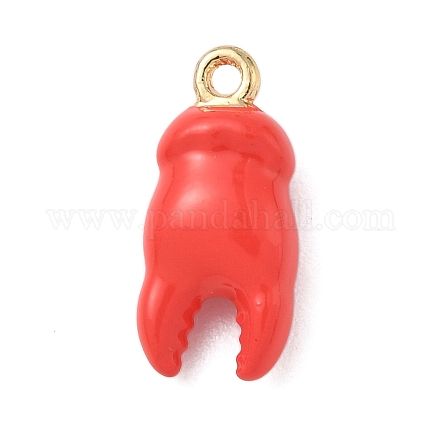 Подвески из эмали и сплава ENAM-F156-06G-02-1