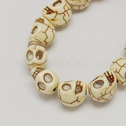 Нити бусин из драгоценных камней X-TURQ-S105-15x12mm-09-1