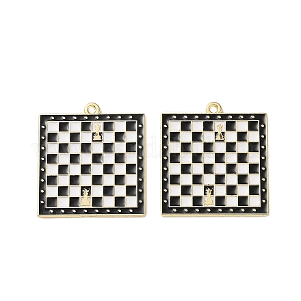 Подвески из эмали и сплава ENAM-B034-01F-02-1