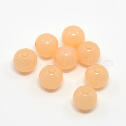 Imitation Jelly Acrylic Beads JACR-R001-10mm-15-1