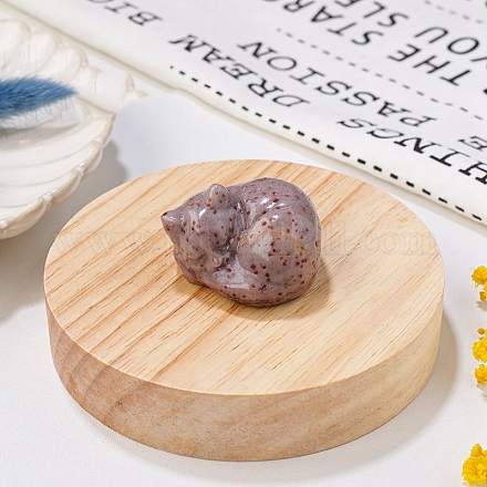 Украшения из натурального индийского нефрита DJEW-PW0009-009U-1