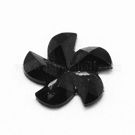 Flower Resin Cabochons CRES-R132A-06-1