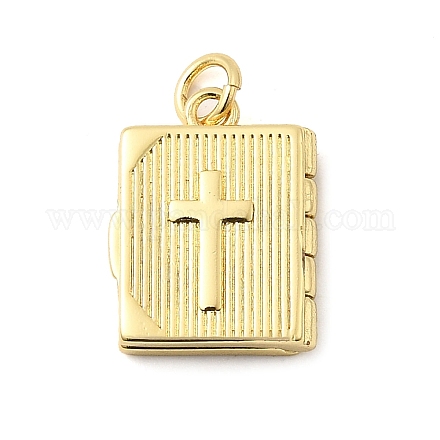 Книга с крестообразными латунными подвесками KK-I364-49G-1