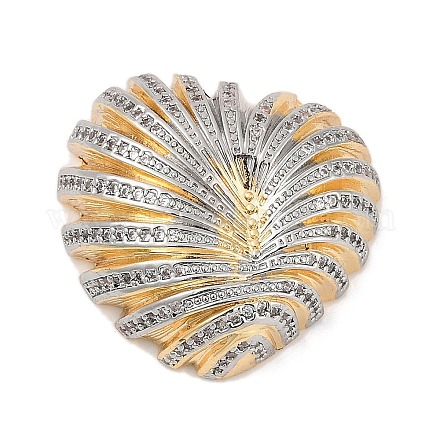 Латунные микро проложить кубического циркония подвески KK-A241-08G-1