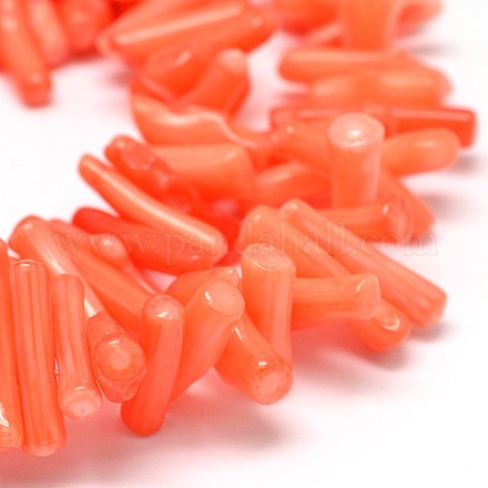 Natural Coral Chip Beads Strands CORA-L036-04-1