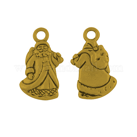 Il pendente di lega stile tibetano TIBEP-GC157-AG-NR-1