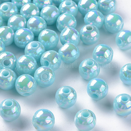 Perles acryliques opaques MACR-S370-D8mm-A07-1