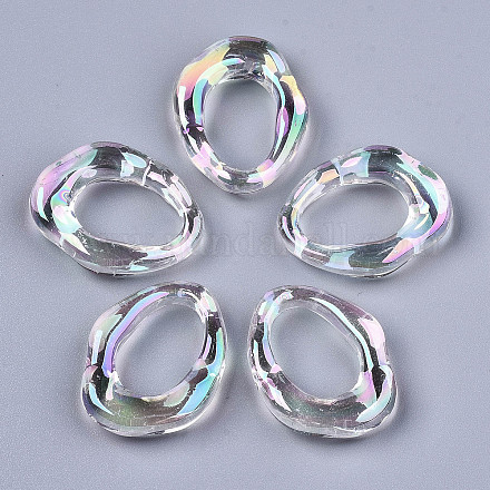 Transparent Acrylic Linkings Rings PACR-N010-025-01-1