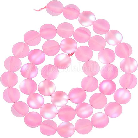 2 нить синтетического лабрадорита матовые бусины нить G-NB0002-20-1