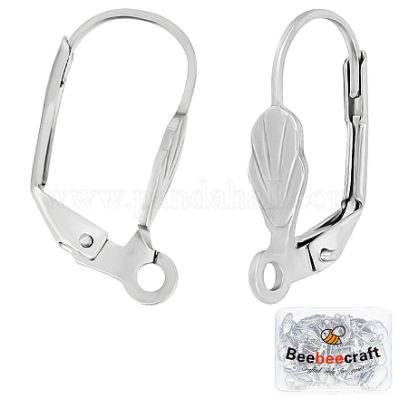 50 шт. фурнитура для сережек из нержавеющей стали 304 STAS-BBC0004-07-1