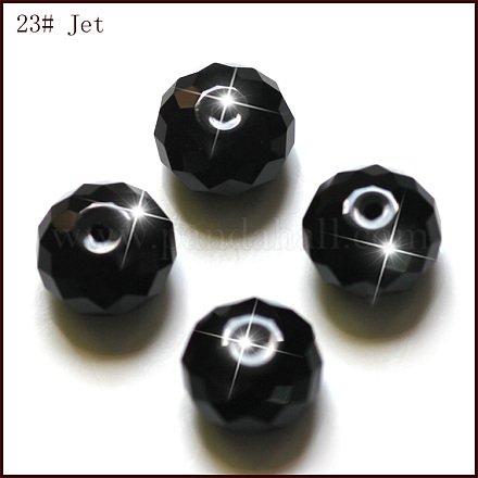 Abalorios de cristal austriaco de imitación SWAR-F068-6x8mm-23-1