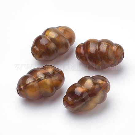 Perle acriliche bicolore MACR-Q225-33B-1