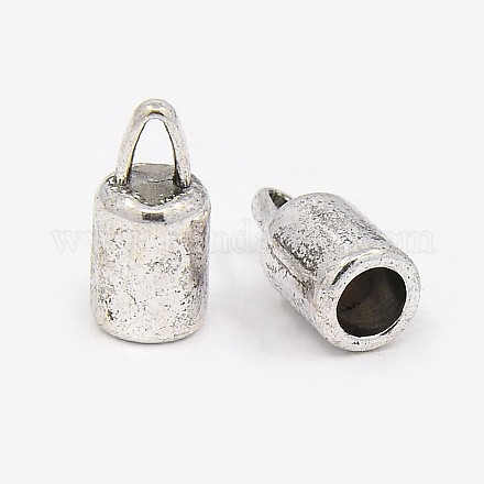 Tibetan Style Alloy Cord Ends X-LF9369Y-NF-1