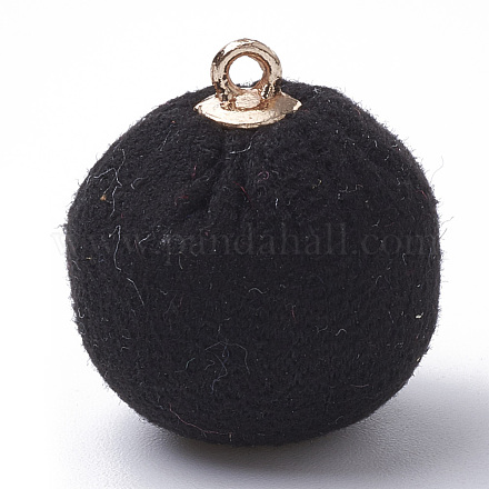 Handmade Faux Suede Covered Pendants WOVE-Q071-03A-01-1