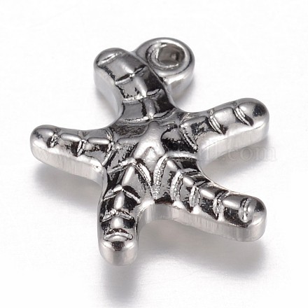 201 Stainless Steel Charms STAS-G073-38P-1