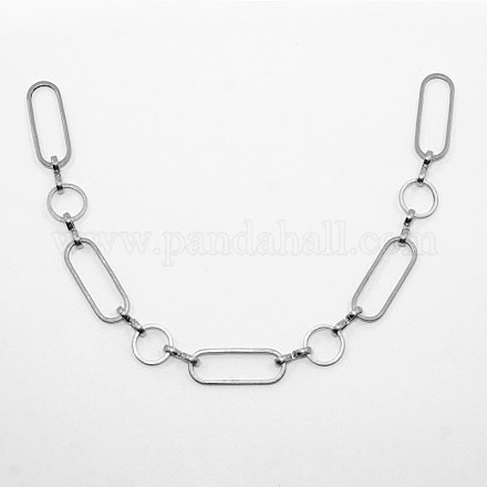 Brass Handmade Chains KK-CK255-P-1