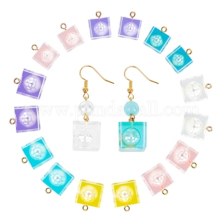 Подвески из прозрачной эпоксидной смолы CRES-SC0001-32-1