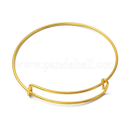 Fabrication de bracelet extensible en fer réglable BJEW-YW0001-06G-1