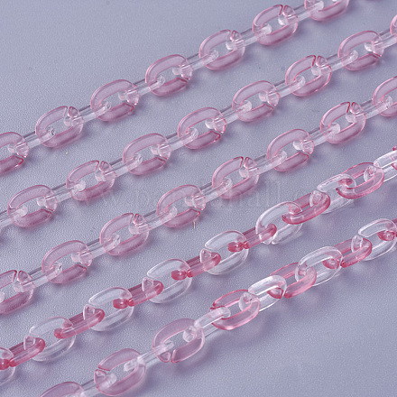 Cadenas portacables de acrílico transparente KY-E007-04C-1