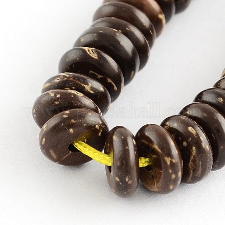 Natural Coconut Beads Strands COCB-R002-10mm-02-1