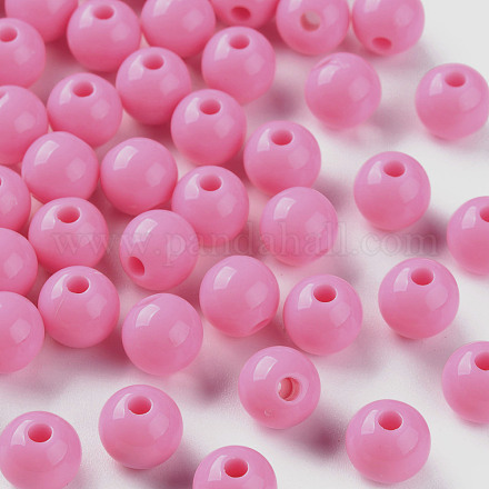 Perles acryliques opaques MACR-S370-C8mm-A02-1