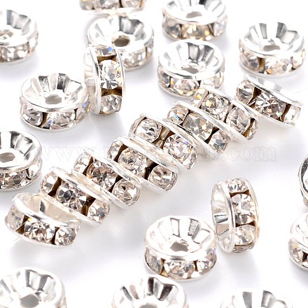 Rhinestone Spacer Beads RB-8D-S-1-1