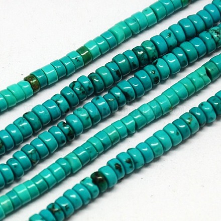 Natural Magnesite Beads Strands TURQ-L025-A-01-1