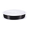 Copper Jewelry Wire, Round, Black, 26 Gauge, 0.4mm, about 124.67 Feet(38m)/Roll