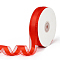 1Roll Solid Color Organza Ribbons, for Party Decoration, Gift Packing, Red, 1 inch(25mm), about 50.00 Yards(45.72m)/Set, 1roll/set