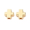 Alloy Beads, Cross, Lead Free & Nickel Free & Cadmium Free, Golden, 8.5x8.5x3.5mm, Hole: 2mm