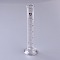 Glass Measuring Cups, Graduated Tube, Clear, 25x185mm, Capacity: 50ml