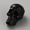 PVC Plastic Halloween Party Decoration, Skull, Black, Black, 26x14.5x16.5mm
